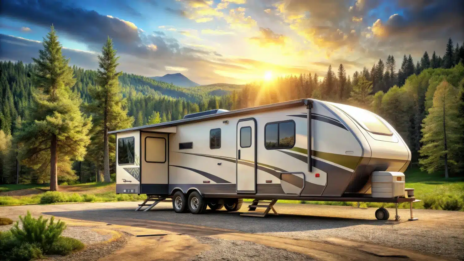 Measure and prep the whole unit, hitch to bumper, before it sits for the season.